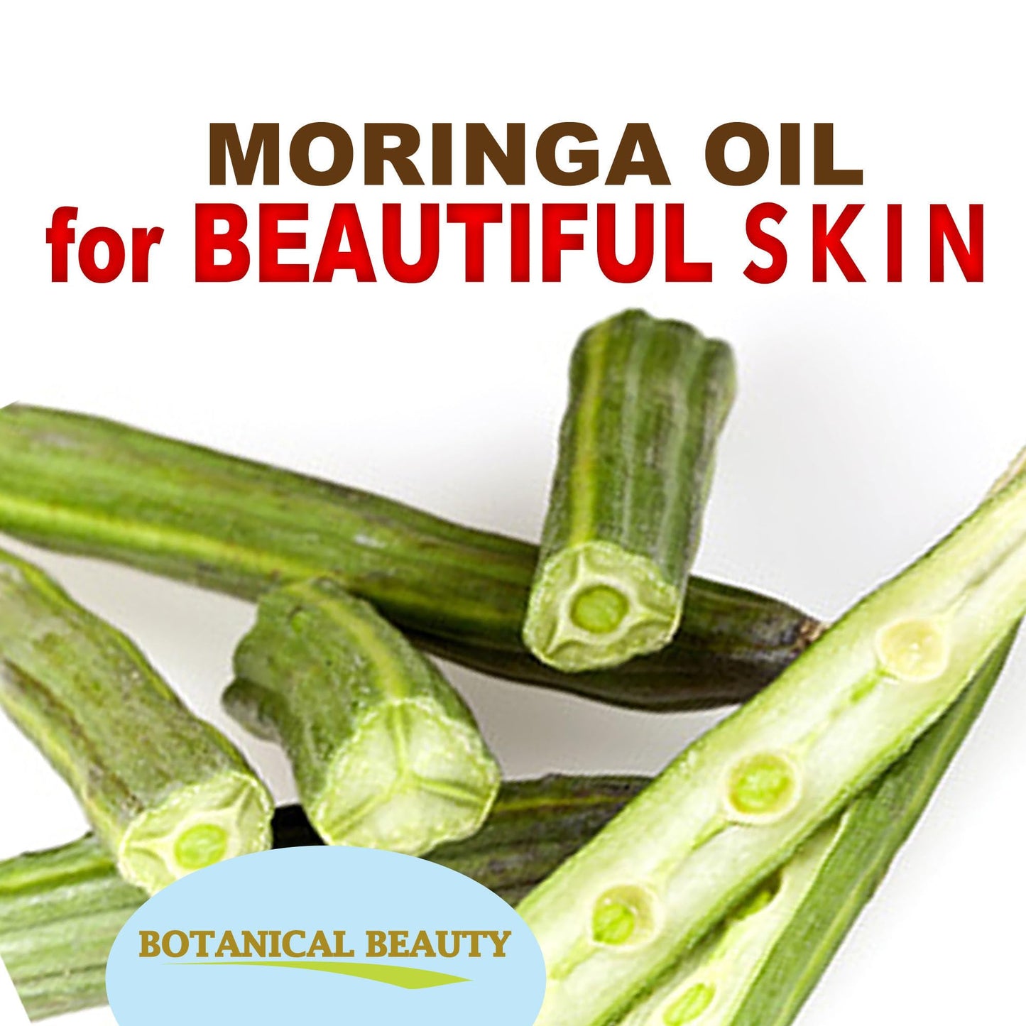 Botanical Beauty Organic Moringa Oil 100% Pure Natural Undiluted 0.5 Fl.oz.- 15 ml. for Face Skin, Hair, Lips, Body, Nails Rich in Vitamin C, Vitamin E