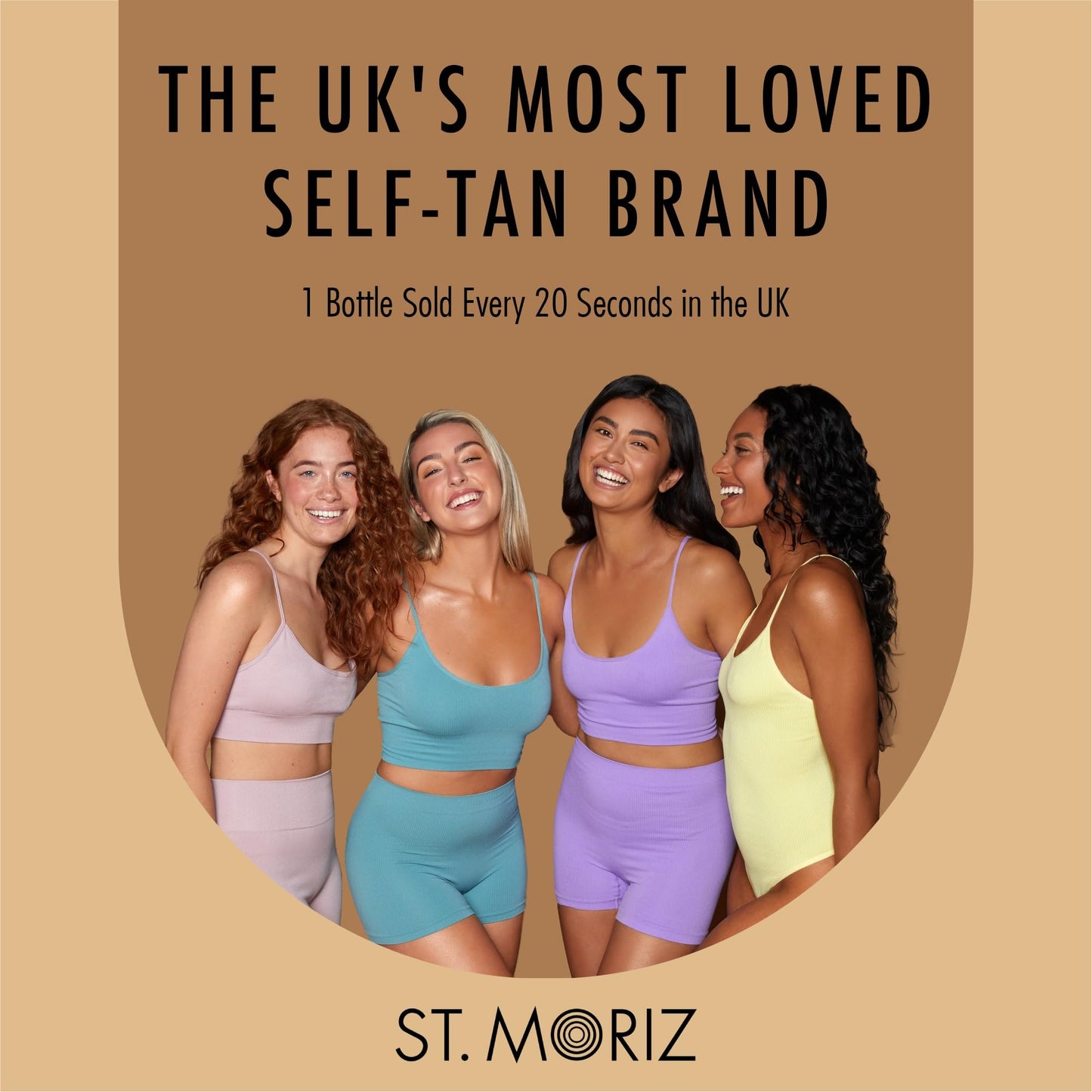 St Moriz Luxury Self Tanning Mitt & Face Mitt Duo Pack - Velvety Soft, Double Sided, Washable Self Tanner Applicator Gloves with Thumb For Even Self Tan Coverage & Streak Free Finish - Pack of 2