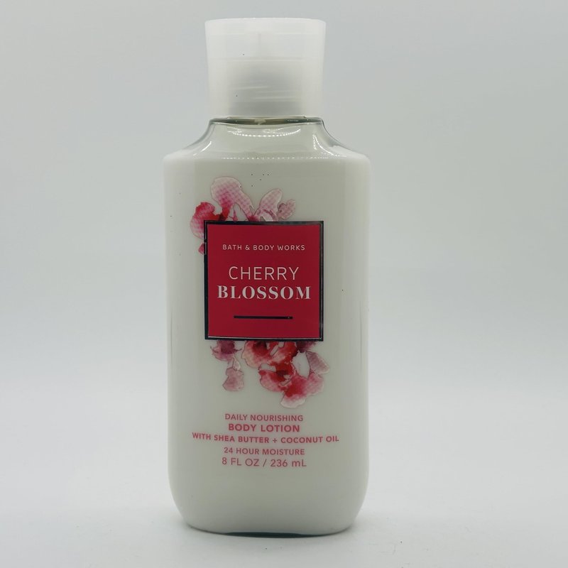 Bath & Body Works Signature Collection Cherry Blossom Body Lotion 8 Fl. Oz. New Packaging