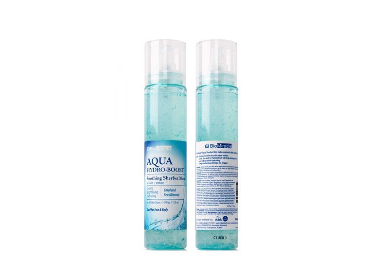 BioMiracle Aqua Hydro-Boost Soothing Sherbet Mist, Face Mist Hydrating Spray, Aqua Cool, for All Skin Types