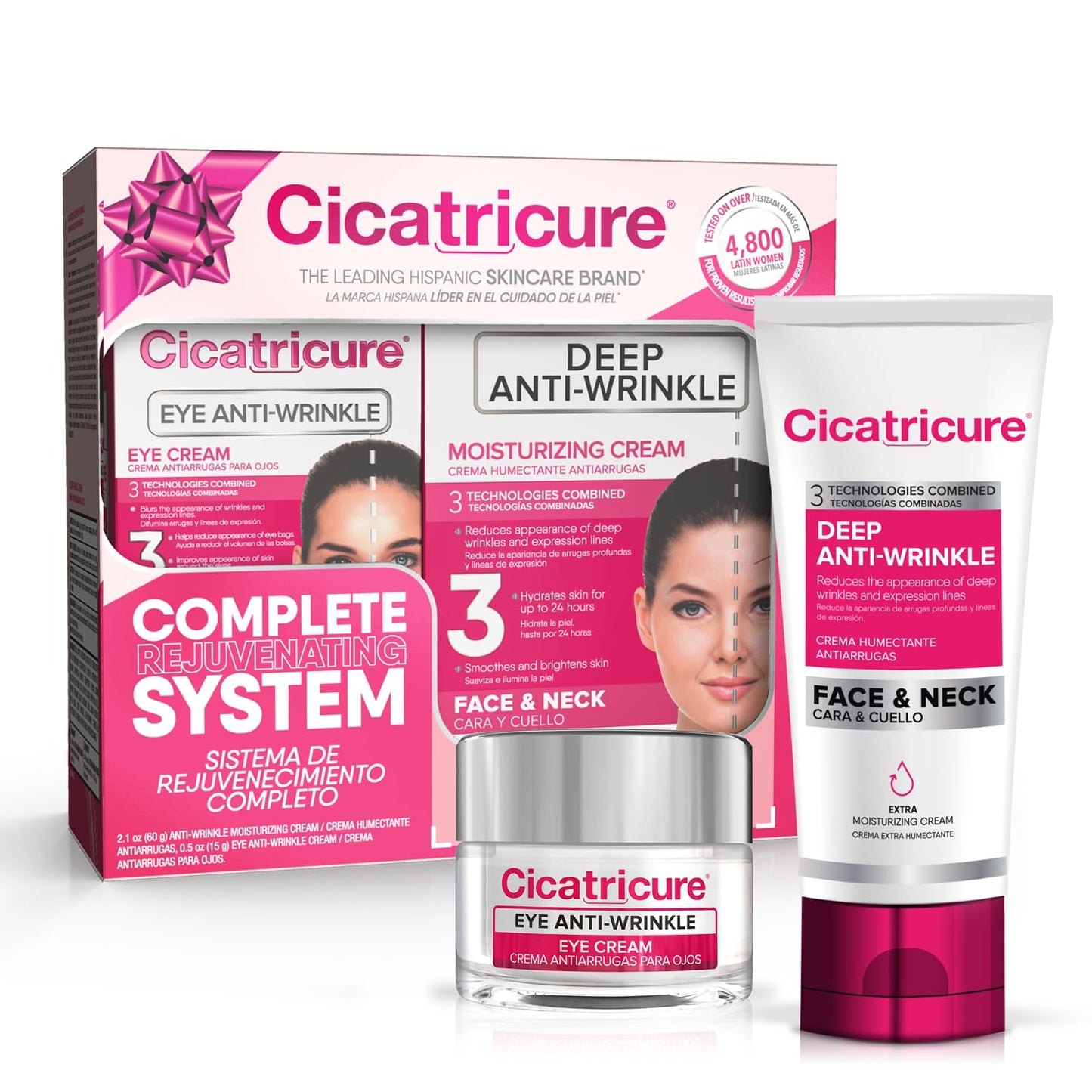 Cicatricure Complete Rejuvating System Gift Pack of Two Facial Antiwrinkle Creams