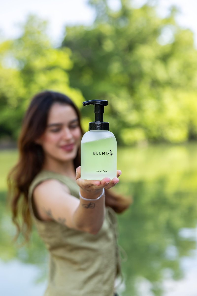 Blumix Foaming Hand Soap Tablet Refill – 6 Pack | Eucalyptus Scent | Eco-Friendly, Plant-Based, Plastic-Free, Non-Toxic, Just-Add-Water Refill Tablets for Zero Waste Hand Washing