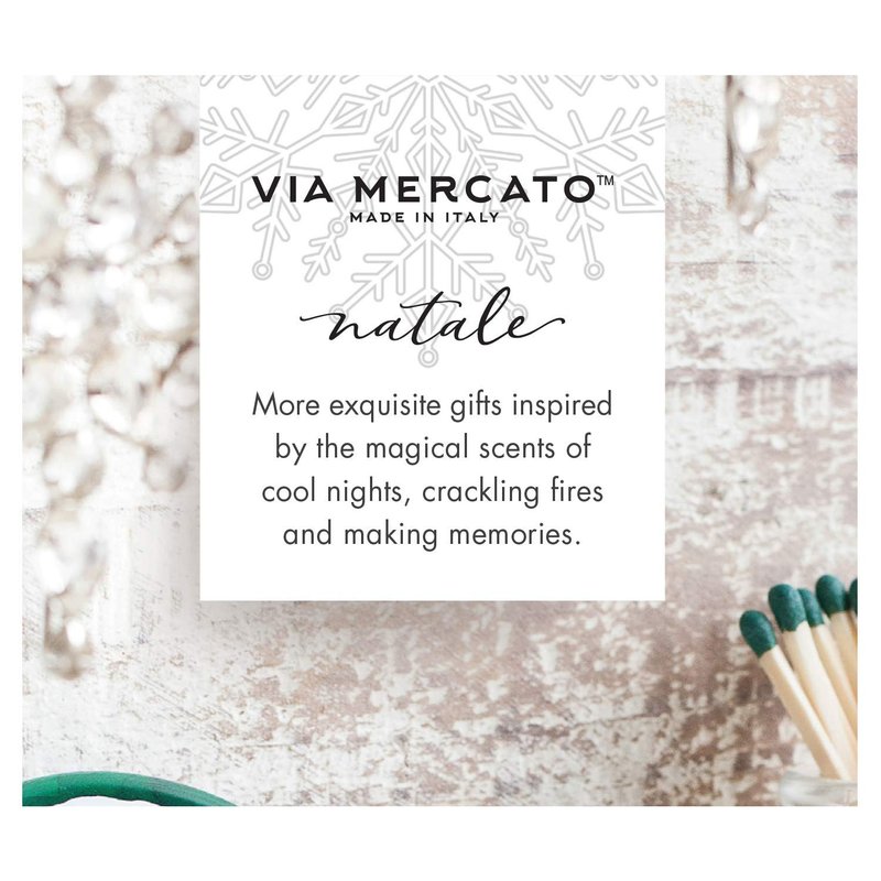 Petite Reed Diffuser - Falling Snow Scent | Via Mercato Primavera Spring Collection, 40 ML
