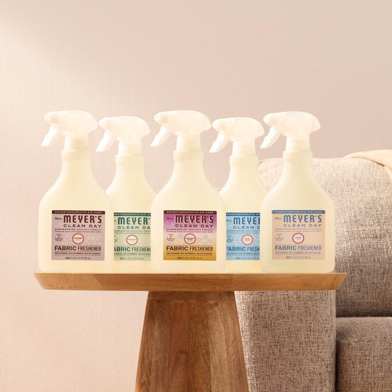 MRS. MEYER'S CLEAN DAY Fabric Freshener, Rain Water Scent, 20 Ounce Bottle