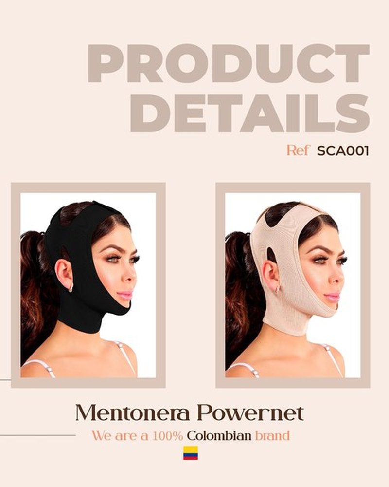 Shape Concept Chin Strap Support Band Neck Bandage Mentonera Post Quirurgica Face Lifting Slimmer Chin Lift Facial Compression