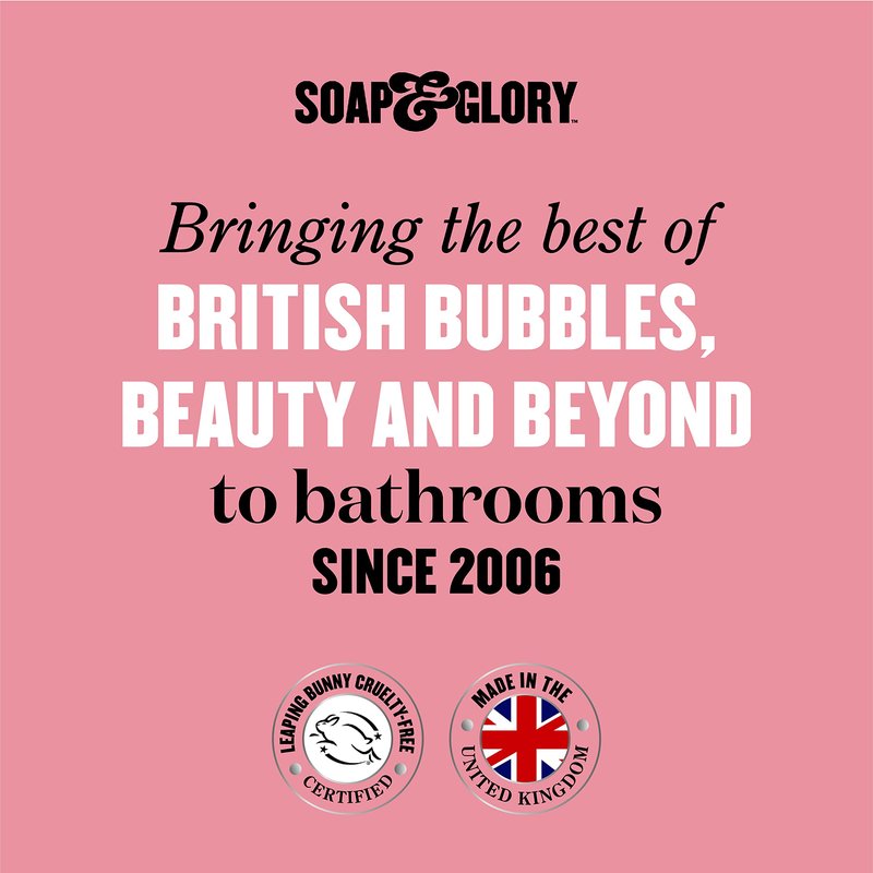 Soap & Glory Original Pink Exfoliating Body Scrub - Body Exfoliator & Dead Skin Remover with Mandarin Extract for Smooth, Radiant Skin - Rose & Bergamot (6.7 fl oz)