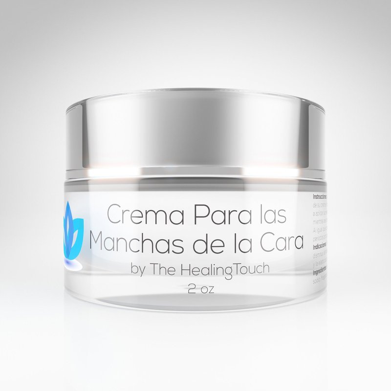 The Healing Touch Crema Para Manchas de La Cara: Elimina Manchas Obscuras del Acne, Sol, Edad, y Arrugas. Embellece tu Rostro Con Este Humectante Facial Antiarrugas