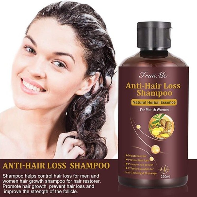 CIDBEST Hair Growth Shampoo - Anti-Thinning, Thickening Shampoo for Hair Loss & Grow Hair Fast for Men & Women, 220ML