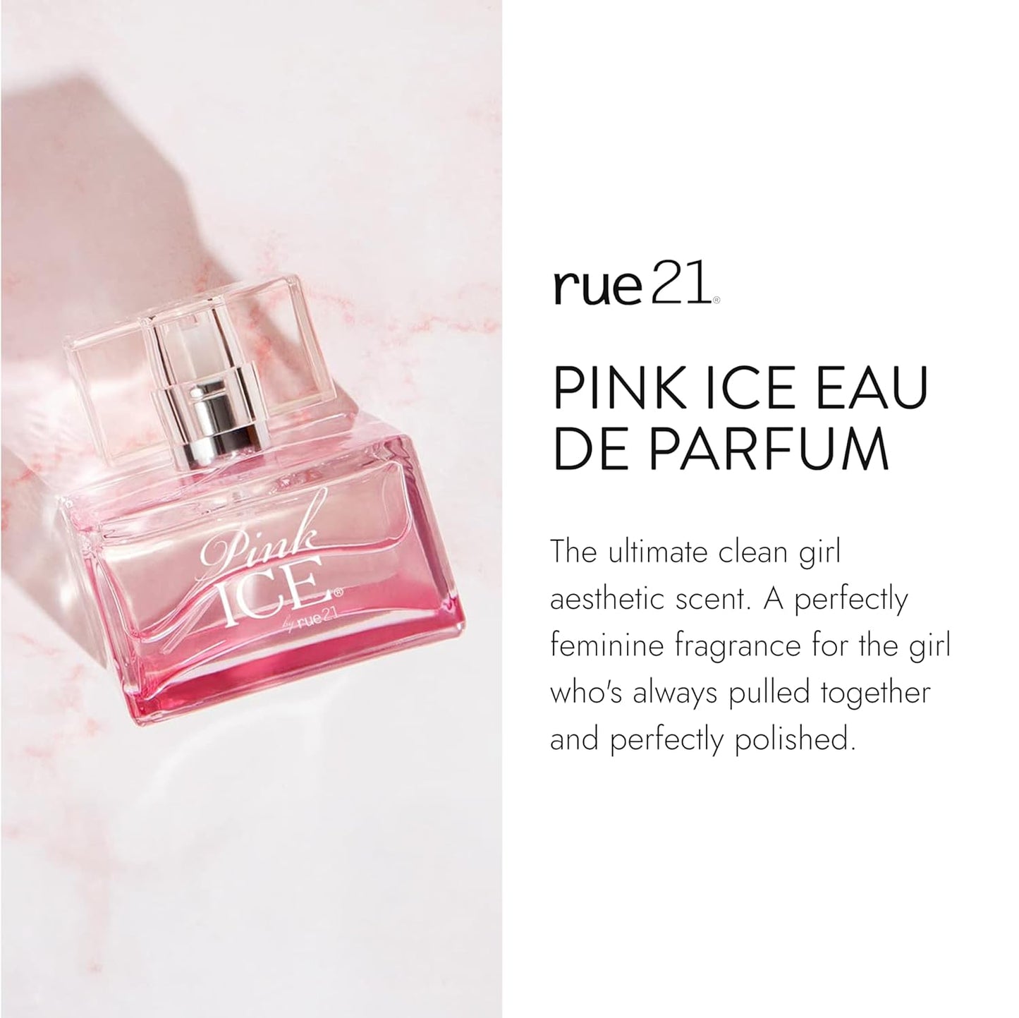 Rue 21 Pink ICE Perfume Spray 1.7 FL Ounce