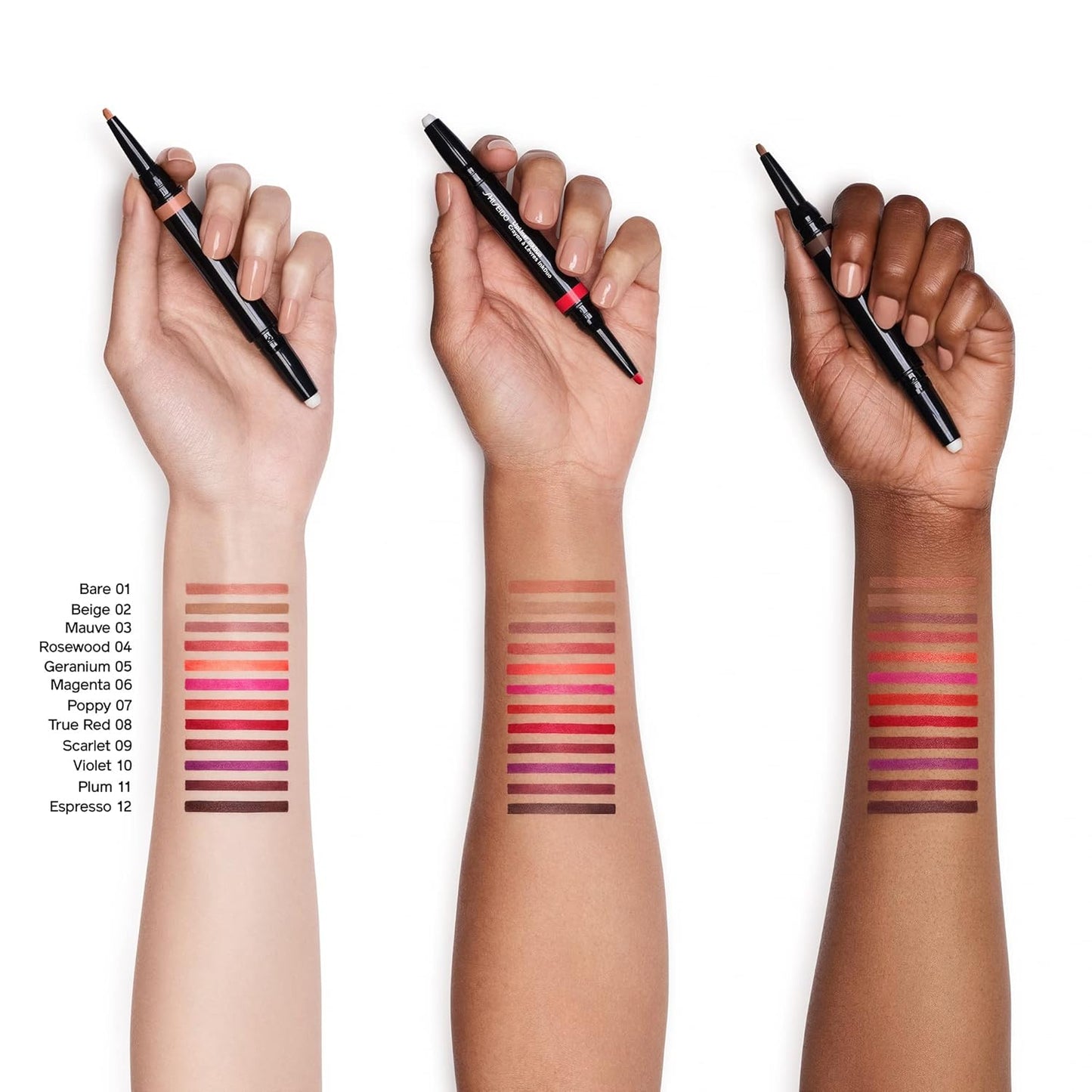 Shiseido LipLiner InkDuo (Prime + Line) - Primes & Shades Lips for Long-Lasting, 8-Hour Wear - Minimizes the Look of Fine Lines & Unevenness - Non-Drying Formula