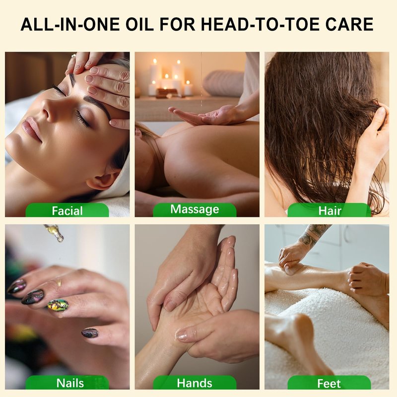 Tiuedu 2PCS Natural Vitamin E Oil for Skin, Ultra Concentrated Vitamin E Oil for Face, Hair and Scars, Moisturizing Dry Skin Oils, Promotes Skin Elasticity