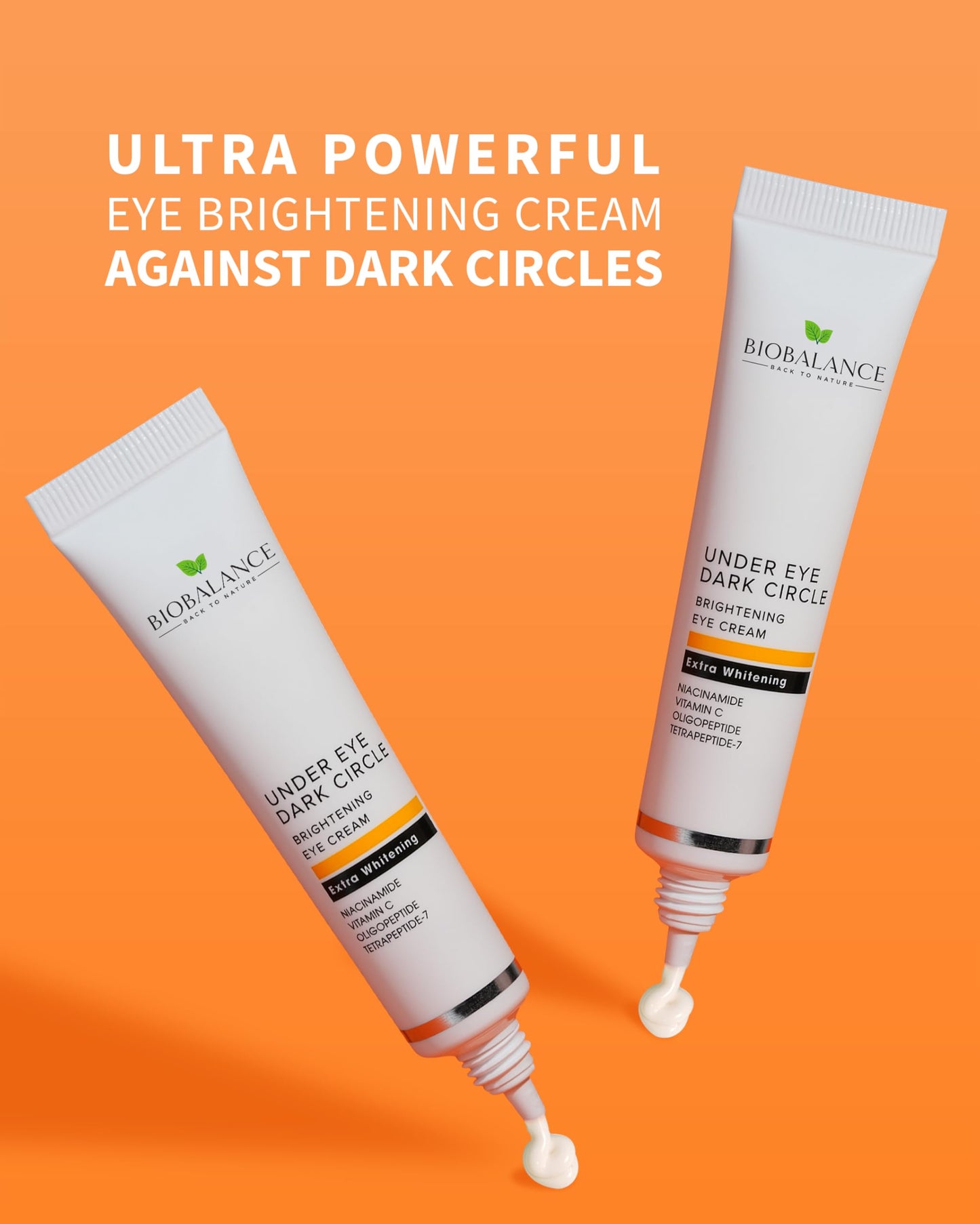 Bio Balance Brightening Eye Cream, Under Eye Dark Circle Brighening Cream (15 ml)