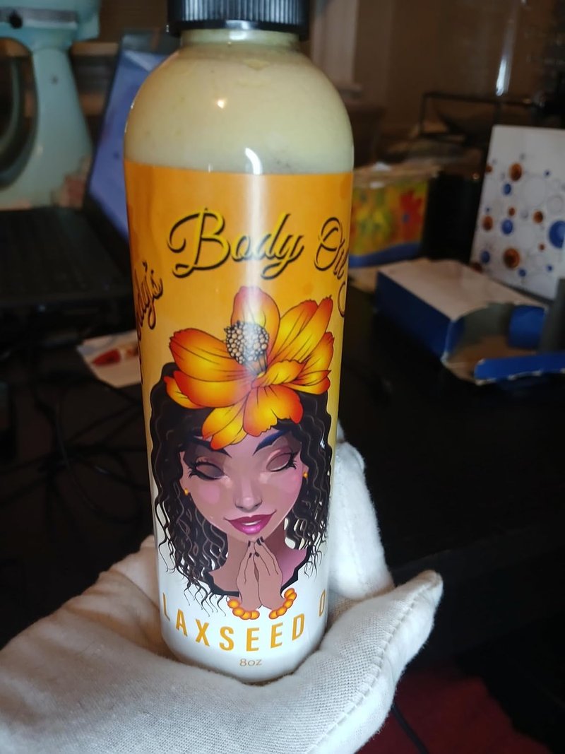 Natural Flaxseed Body Lotion - Nourishing Formula with Coconut, Jojoba & Olive Oils | All Skin Types