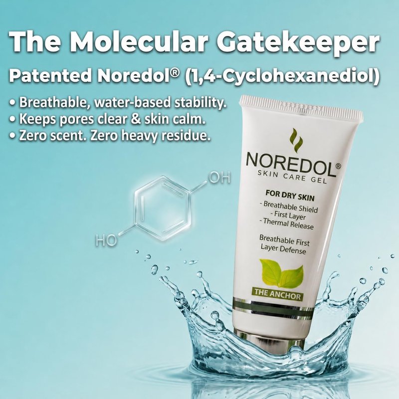 Noredol Barrier Repair Gel Moisturizer - Water Based Weightless Daily Defense for Sensitive Skin - Post Laser Post Peel Recovery - Aloe Vera & Panthenol Fragrance Free - Made in USA (1oz)