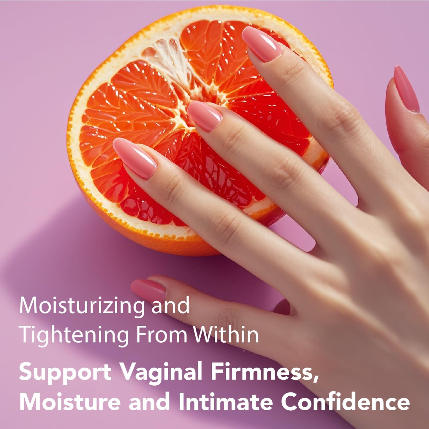 MEGNETA Vaginal Tightening, Moisture Support, 60 Vegan Capsules