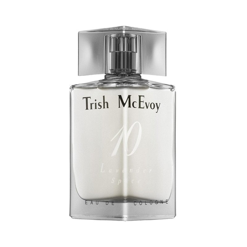 Trish McEvoy No. 10 Lavender Spice Eau de Cologne, Alluring Spicy Floral Scent, 50 ml / 1.7 fl oz