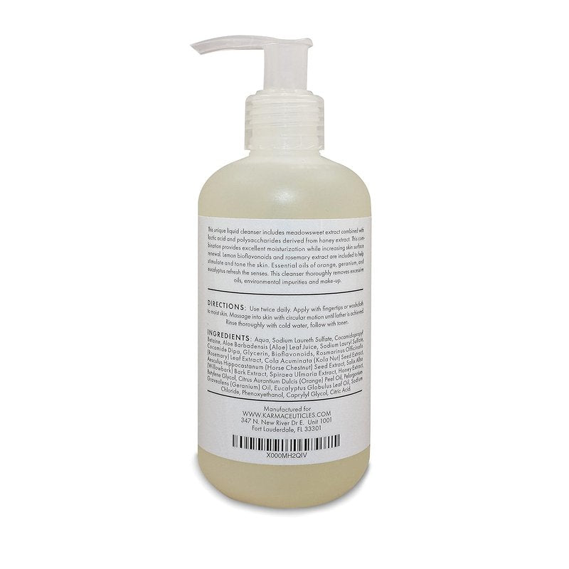 Dermaclenz Liquid Cleanser - Gentle Facial Cleanser for All Skin Types | 8 oz.