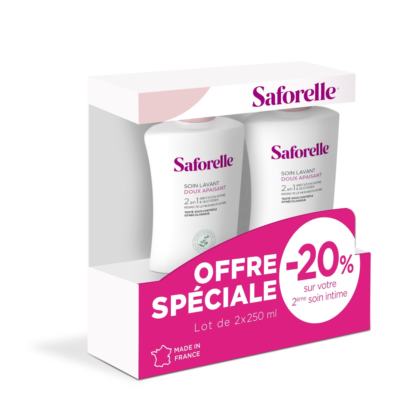 Saforelle Gentle Cleansing Care 2X250ml