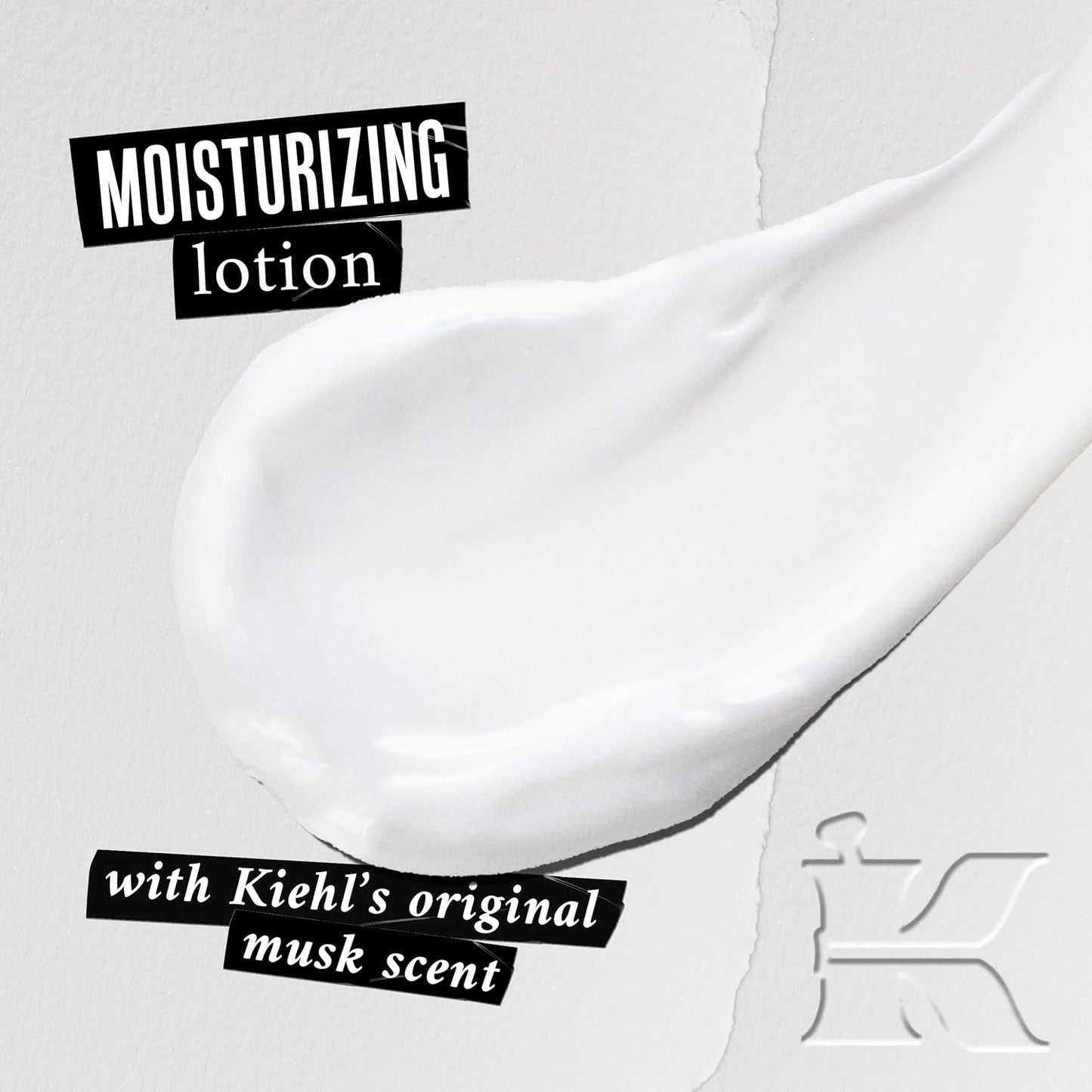 Kiehl's Original Musk Scented Body Lotion, Lightweight Moisturizer for Body, Leaves Skin Silky Smooth, Absorbs Quickly, with Apricot & Sesame Seed Oil to Soften Skin, Unisex Scent - 8.4 fl oz