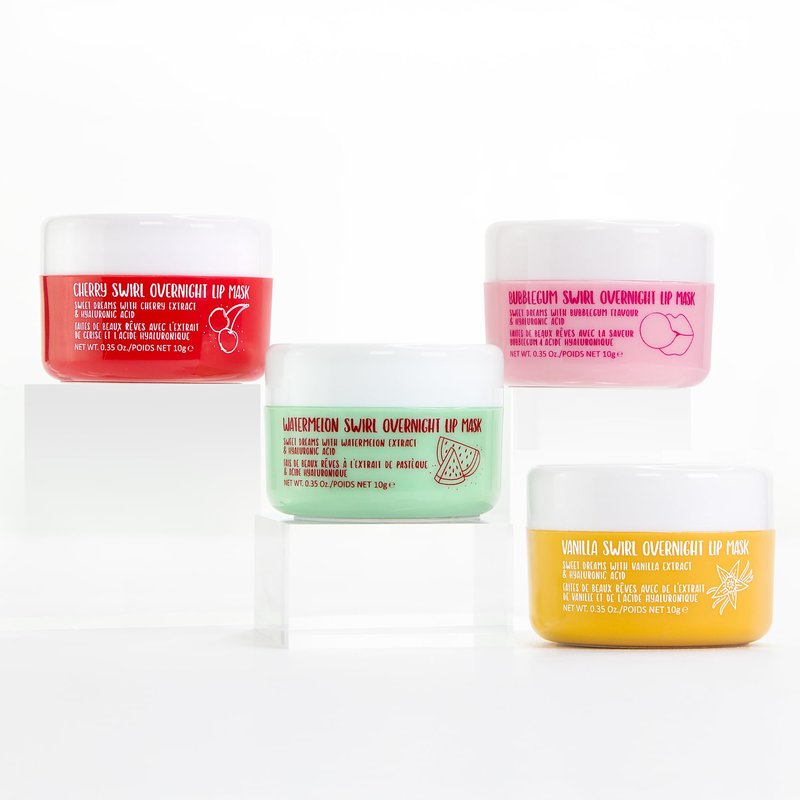 W7 Sweet Dreams Overnight Lip Mask Gift Set - Lip Treatment with Aloe Vera & Vitamin E - Mini Lip Treatments - Stocking Stuffer