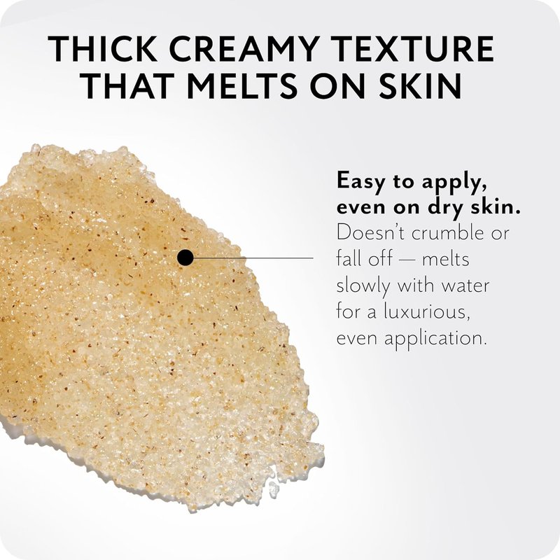 Sugar Exfoliating Body Scrub - Natural Polish for Smooth Skin | Vegan, Gentle Care with Shea & Almond