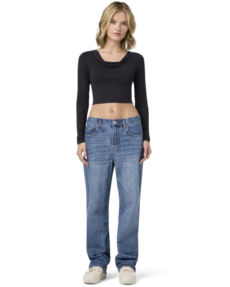 florence by mills Womens Boyfriend Jean Med Wash 4
