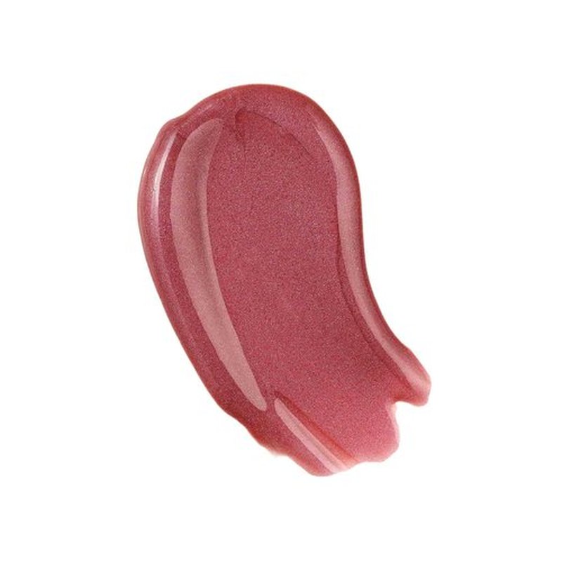 LUNE + ASTER Vitamin C+E Lip Gloss | Non-Sticky, High-Impact Shine, Buildable-Sheer Formula - Crystal Plum