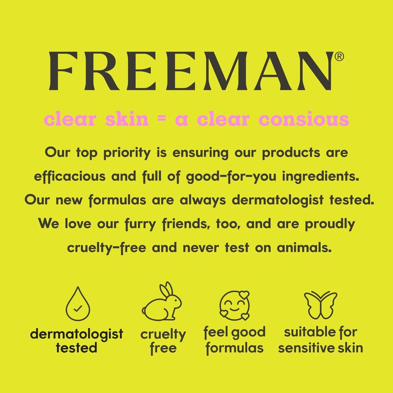 Freeman 4 Piece Moisture Mask Face Set, Hydrating Face Masks & Under Eye Mask For Puffy Eyes, Hydrogel Masks For Dry Skin, Hyaluronic Acid, Travel-Friendly, Vegan & Cruelty Free Skincare
