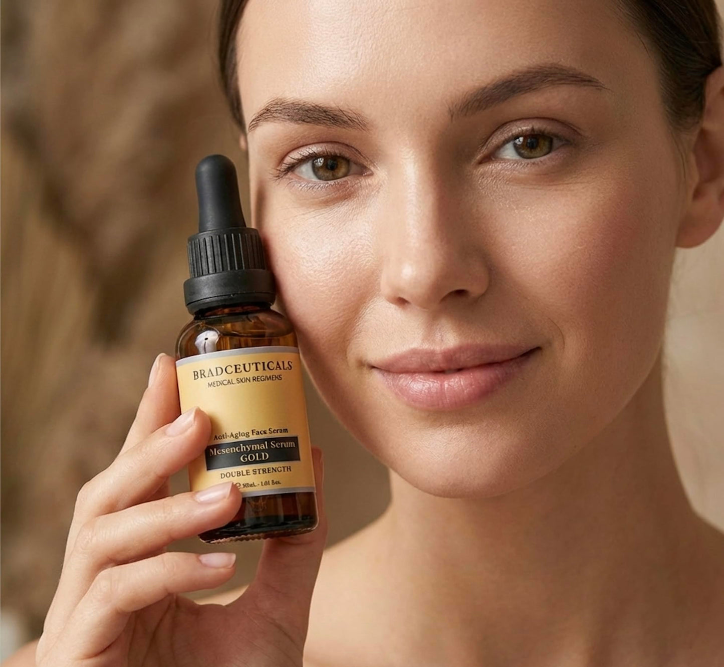Bradceuticals GOLD Mesenchymal Stem Cell Serum - Using Science to Improve Skin and Visible Signs of Aging - Human Stem Cell & EGF Serum - 1fl oz