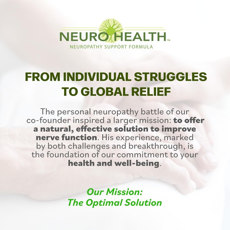 Neuro Health Miracle Nerve Cream - Maximum Strength - Turmeric and Arnica Blend for Neuropathy Discomfort Relief - Soothing Foot & Hand Formula with MSM, B6, E - Made in USA