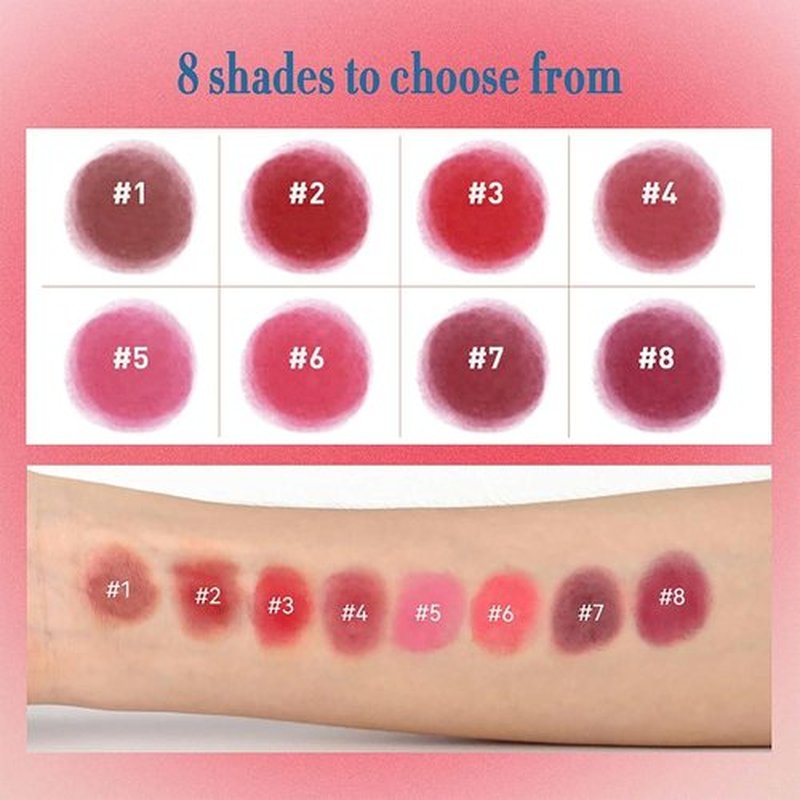 Korean Pudding Pot Blush,Korean Pudding Pot Lip,Korean Pudding Pot Makeup,Blurring Pudding Pot Lip,Blurry Pudding Pot for Lip&Cheek,Blurring Makeup Blush,Long-Lasting Buildable (2*#02)