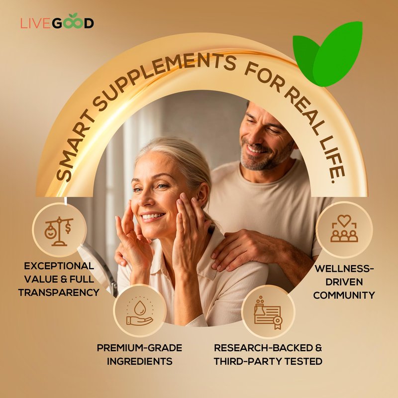 LIVEGOOD Instant Youth Wrinkle Reducer, Face and Eye Smoothing Cream for Fine Lines and Puffiness, Fast-Absorbing Silicate Formula for Temporary Firming and Visible Results in Minutes (30 mL)