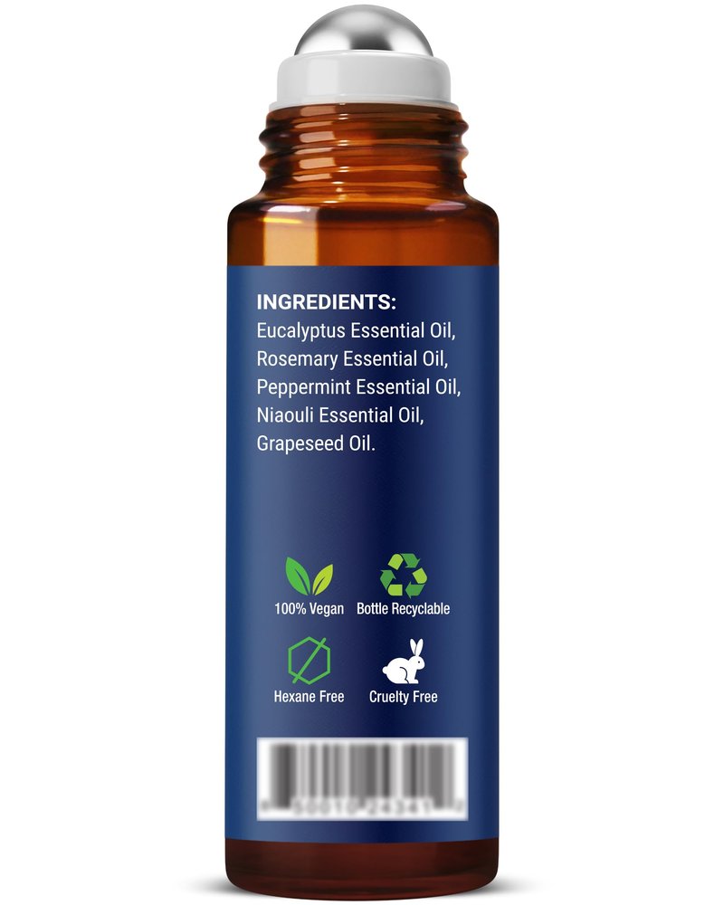 Clove Essential Oil Roll On 10 ml - Pre-Diluted Blend Roller for Skin, Teeth & Aromatherapy - Ready to Use - Made from Pure & Natural Oils - Nexon Botanics
