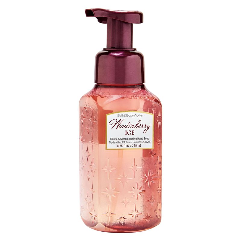 Bath & Body Works Winterberry Ice Gentle Foaming Hand Soap 8.75 oz (Winterberry Ice)