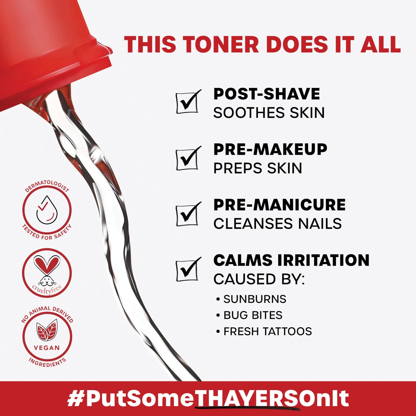 THAYERS Alcohol-Free, Hydrating, Unscented Witch Hazel Facial Toner with Aloe Vera Formula, Vegan, Dermatologist Tested and Recommended, 8.5 Oz (Pack of 2)