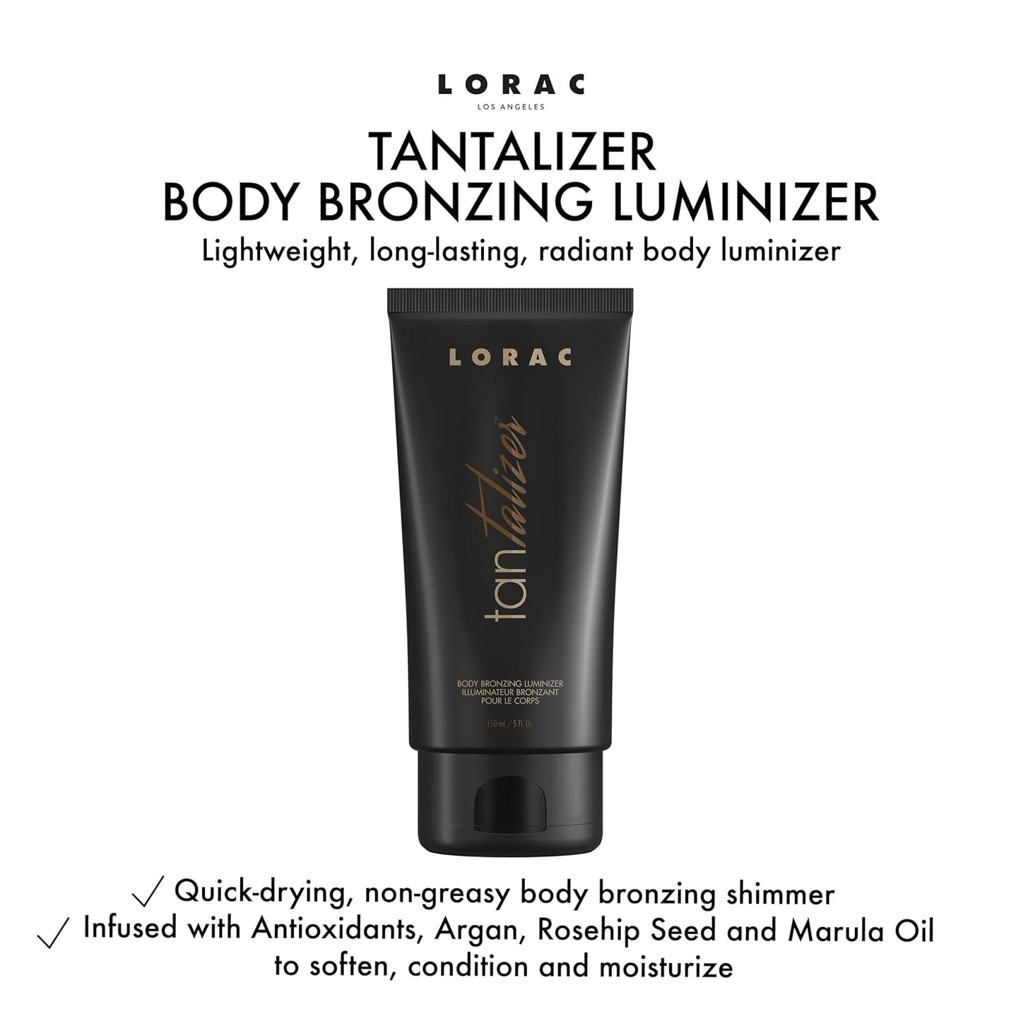 Body Bronzing Luminizer - Lorac Tantalizer for Radiant, Sun-Kissed Skin
