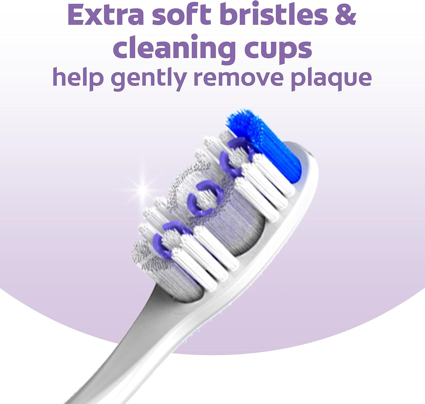 Colgate Gum Health Extra Soft Toothbrush for Sensitive Gums with Deep Cleaning Floss-Tip Bristles - 4 Count
