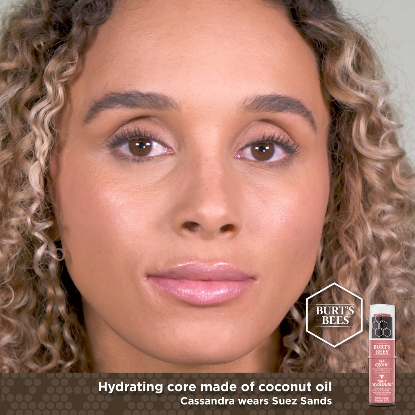 BURTS BEES Blush Bay All Aglow Lip & Cheek Stick, 0.32 OZ