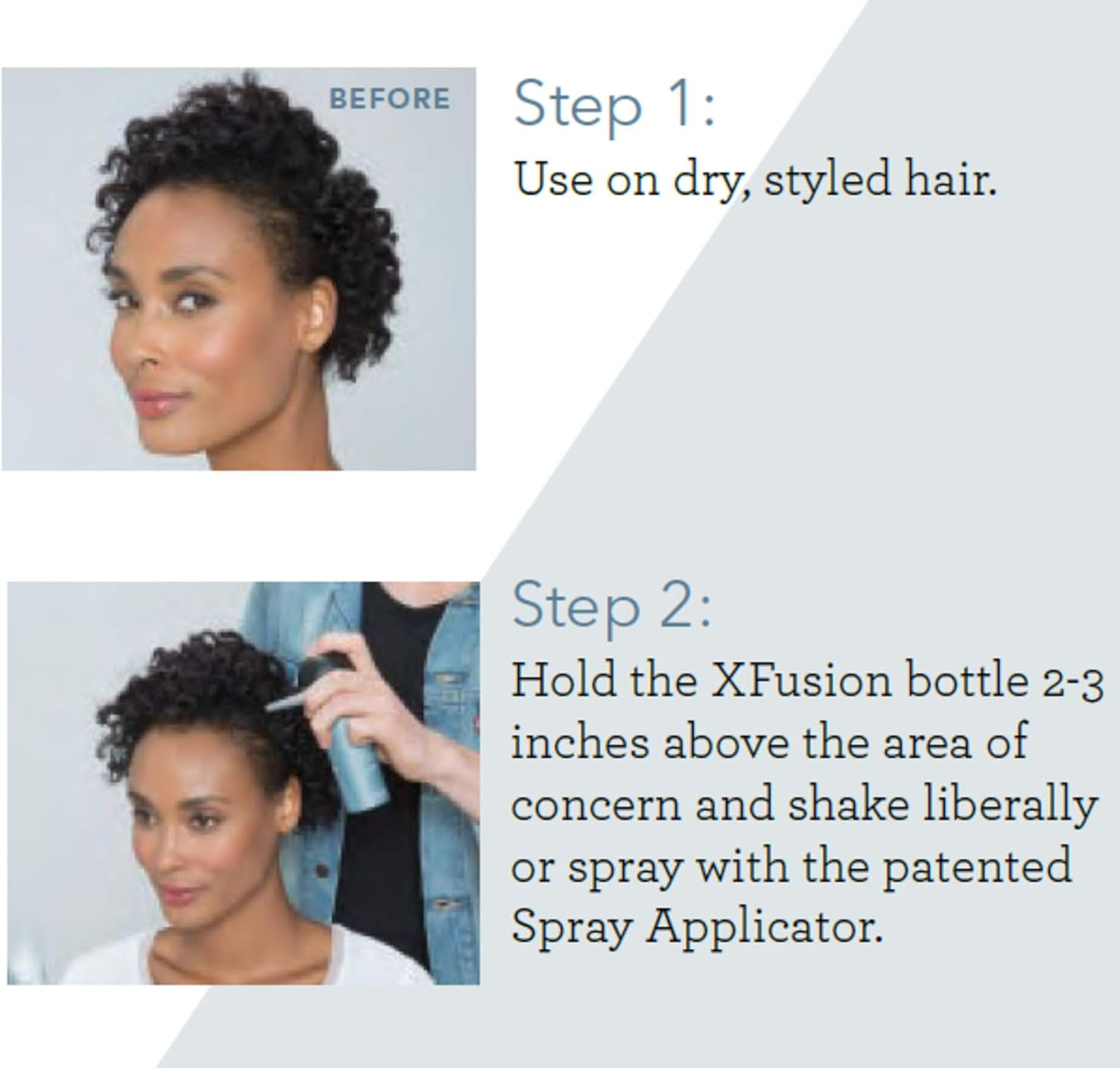 XFusion Keratin Hair Fibers - Medium Blonde (15g).