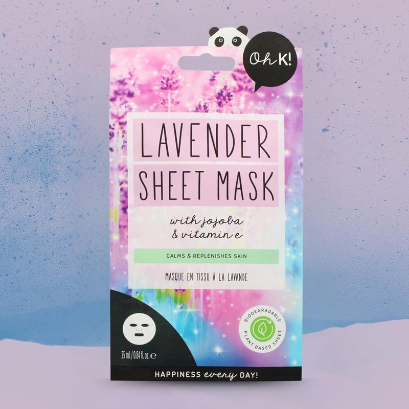 Lavender Sheet Mask - Hydrating & Moisturizing Face Mask for Anti-Aging | Korean Skincare - 1 Pc