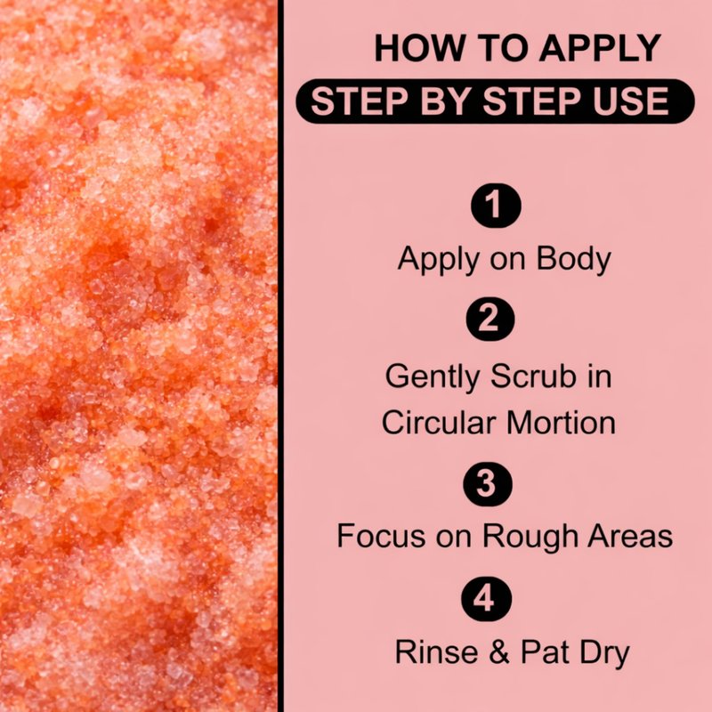 Himalayan Salt Scrub, 220g Skin Balancing, Exfoliating Scrub, Scars & Stretch Marks - Deep Cleansing, Draws Out Impurities, Balances Oil, Skin Care Gift(Himalayan Scrub, 220g)