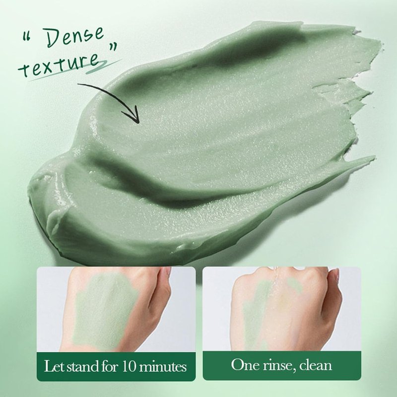 Mugwort Clay Mask Stick - Control Excess Oil & Deep Clean Pores | Gentle Exfoliation for Smoother Skin