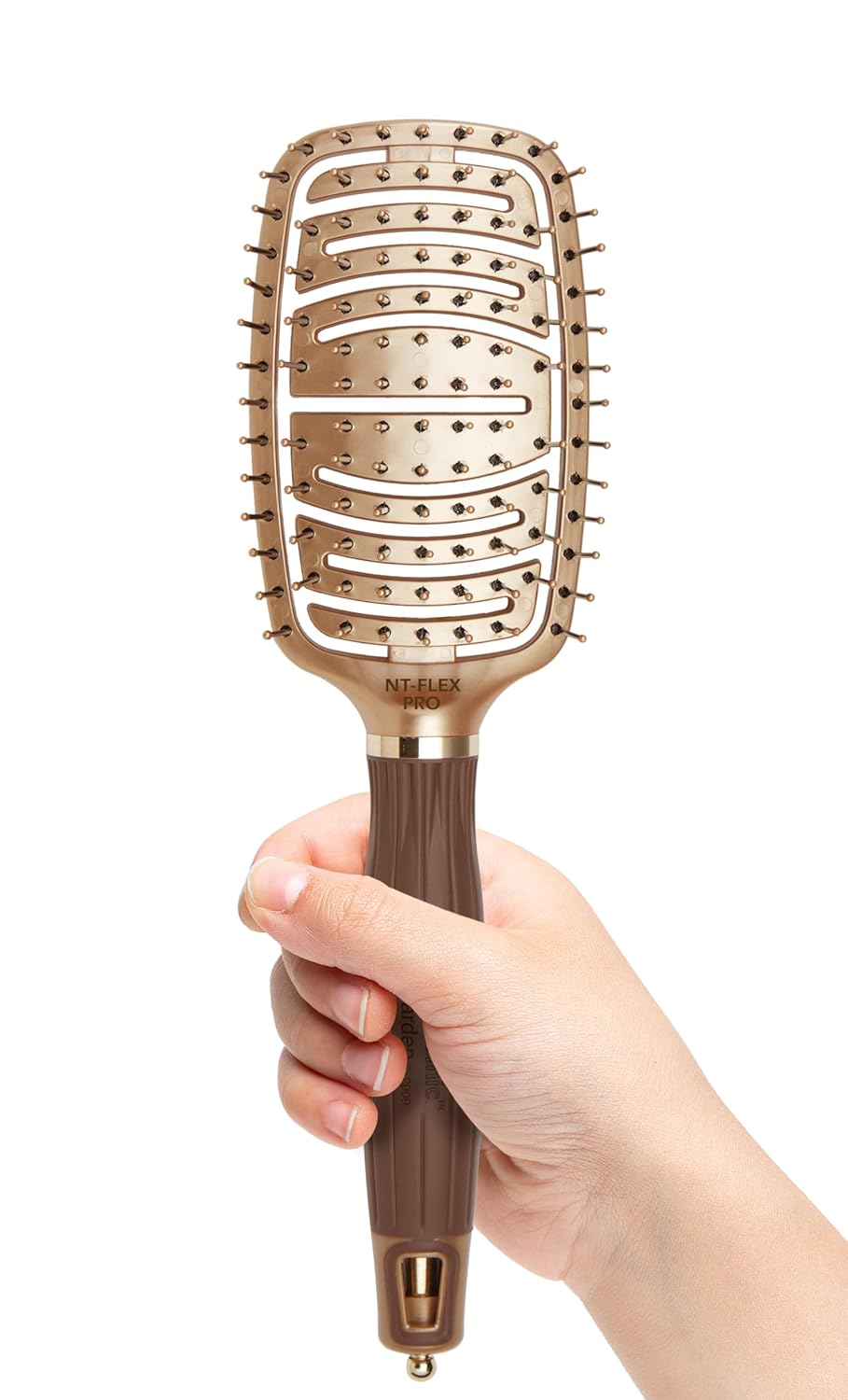 Olivia Garden NanoThermic Ceramic + Ion Flex Scalp-Hugging & Vented Hair Brush