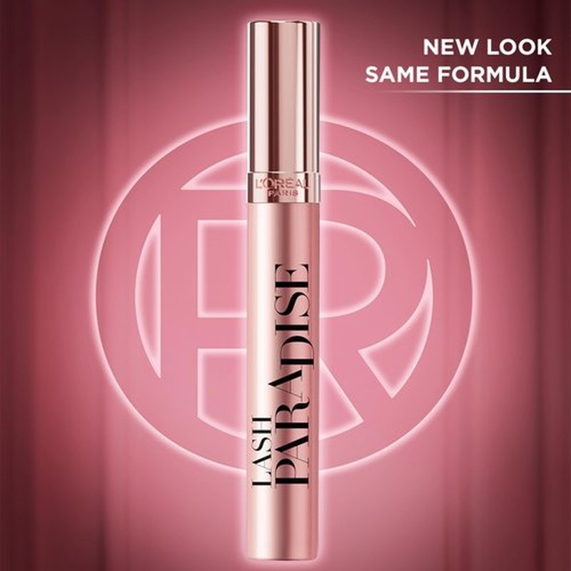 L’Oréal Paris Makeup Lash Paradise Mascara, Voluptuous Volume, Intense Length, Feathery Soft Full Lashes, No Flaking, No Smudging, No Clumping, Mystic Black, 0.28 Fl Oz (Pack of 1)