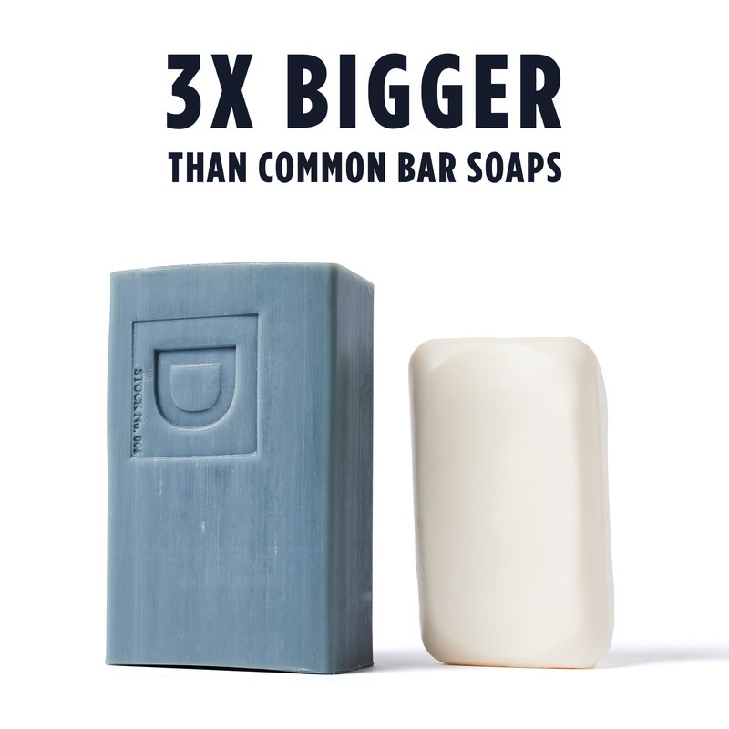 Duke Cannon Big Brick of Soap – Midnight Swim, Premium Men's Soap Bar, Fresh & Invigorating Scent, 10 oz – Long-Lasting, Natural Ingredients, Made in USA