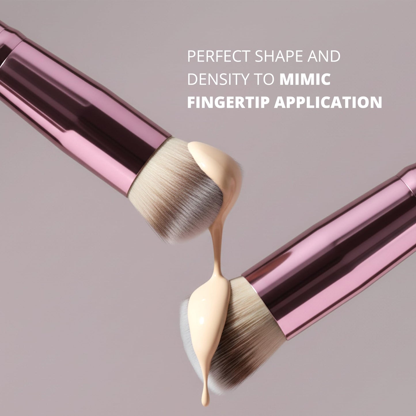 Lamora Concealer Makeup Brush - Small Angled Under Eye Nose Contour Brush