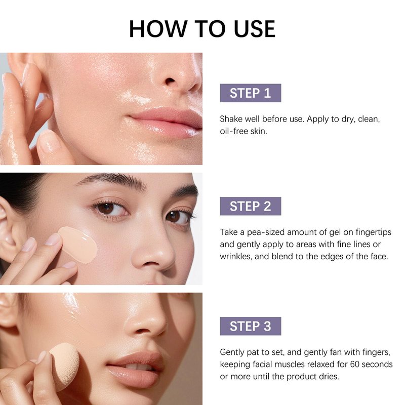 60 Second Tinted Firming Gel, Body Coverage Perfector Waterproof - Tattoo Cover Up Makeup with Brush, Leg & Body Concealer No Transfer, Multi-Use Waterproof Full Coverage (Light)