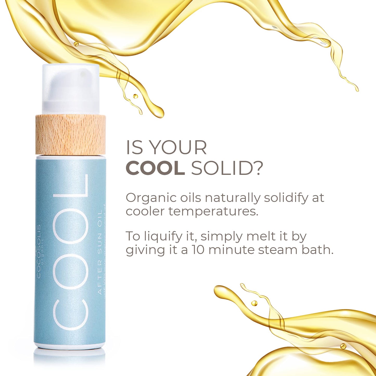 COCOSOLIS Bio Body Oil Bundle – MONOI Tanning Oil and COOL After Sun Oil - Get a Healthy, Longer Lasting Tan and After Sun Recovery