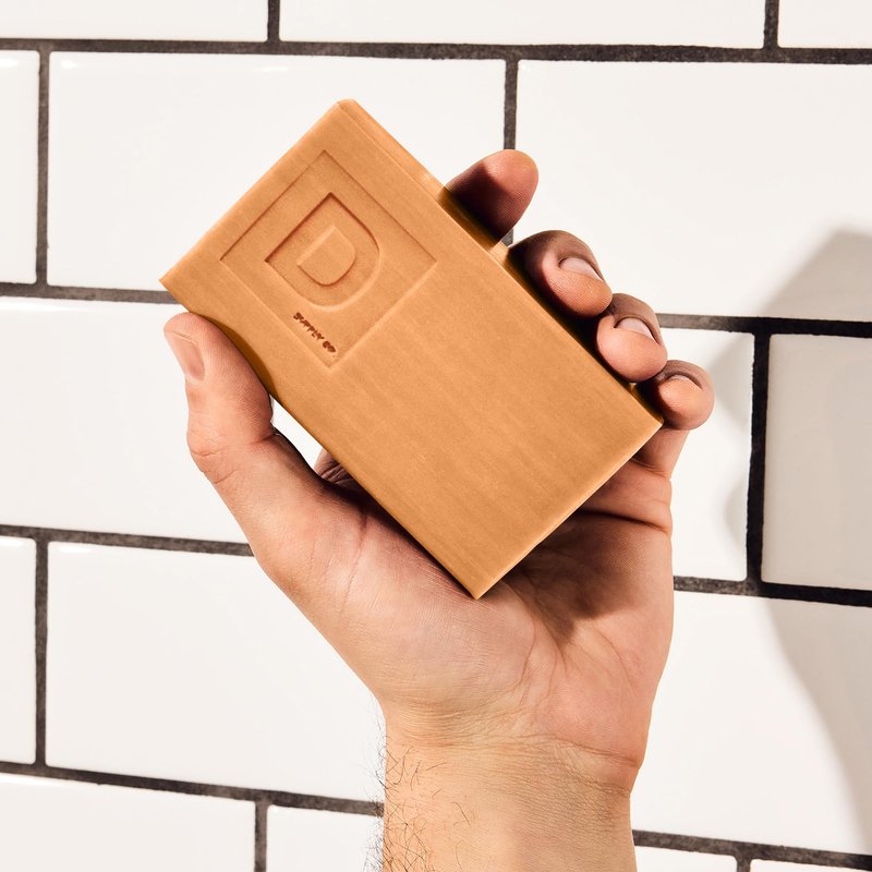 Duke Cannon Supply Co. Pumpkin Spice Latte Bar Soap 3-Pack – Limited Edition 10 oz Big Brick, Masculine Fall Scent, Exfoliating Body Soap for Men