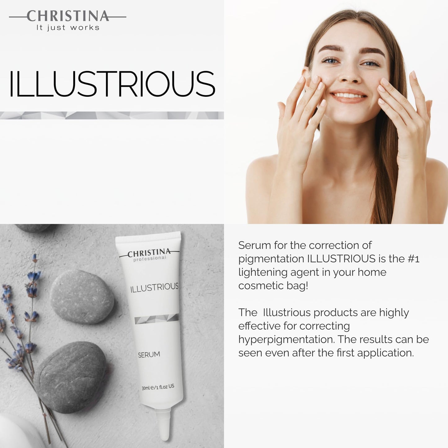 Christina Illustrious Face Skin Serum - For All Skin Types 30ml / 1 fl.oz